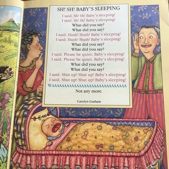 Large Shuffle Rhyme Chime Children’s Book Chant Great Graphics - Picture 6 of 11
